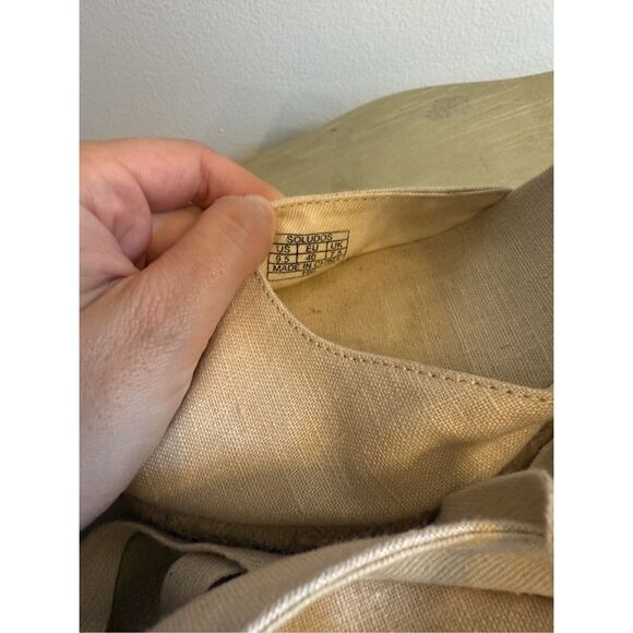 Anthro‎ Soludos Soludos Tall Wedge Espadrilles Size 9.5 Cream - Picture 8 of 12